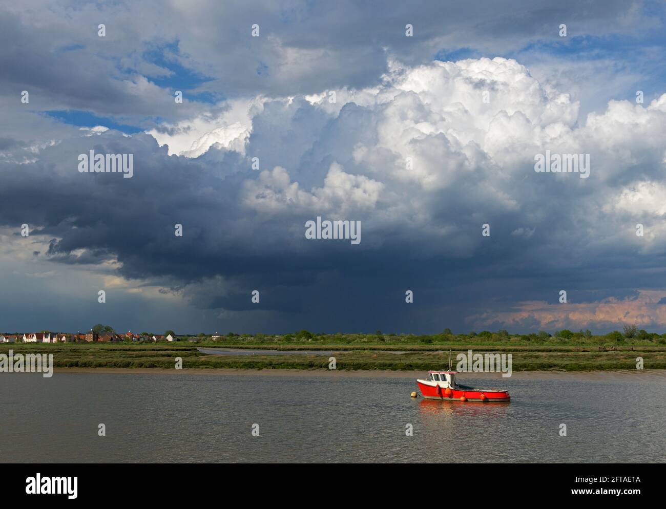 L'estuaire de Blackwater à Maldon, Essex, Angleterre Royaume-Uni Banque D'Images