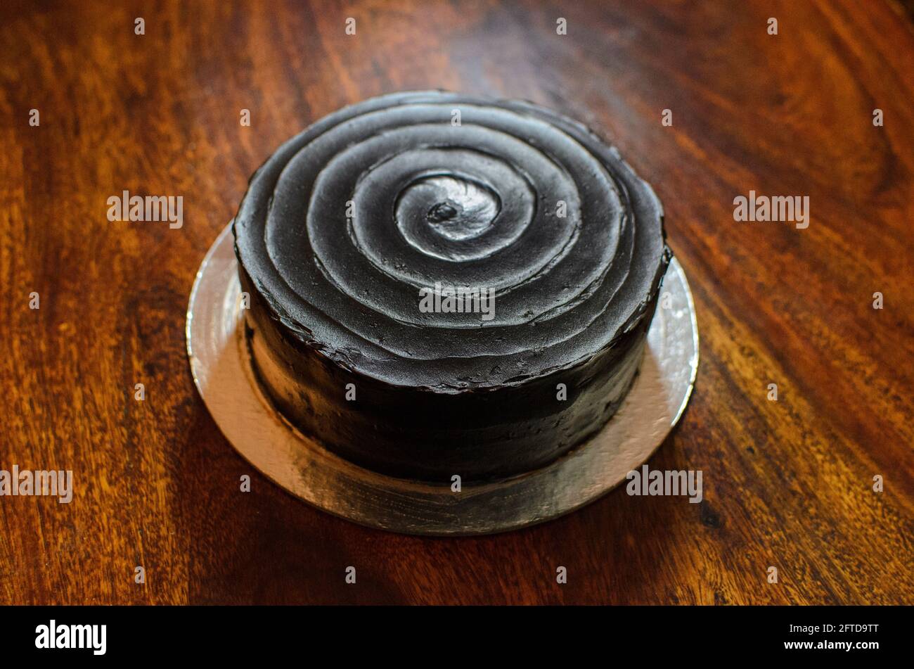 Gâteau Truffé au chocolat Banque D'Images