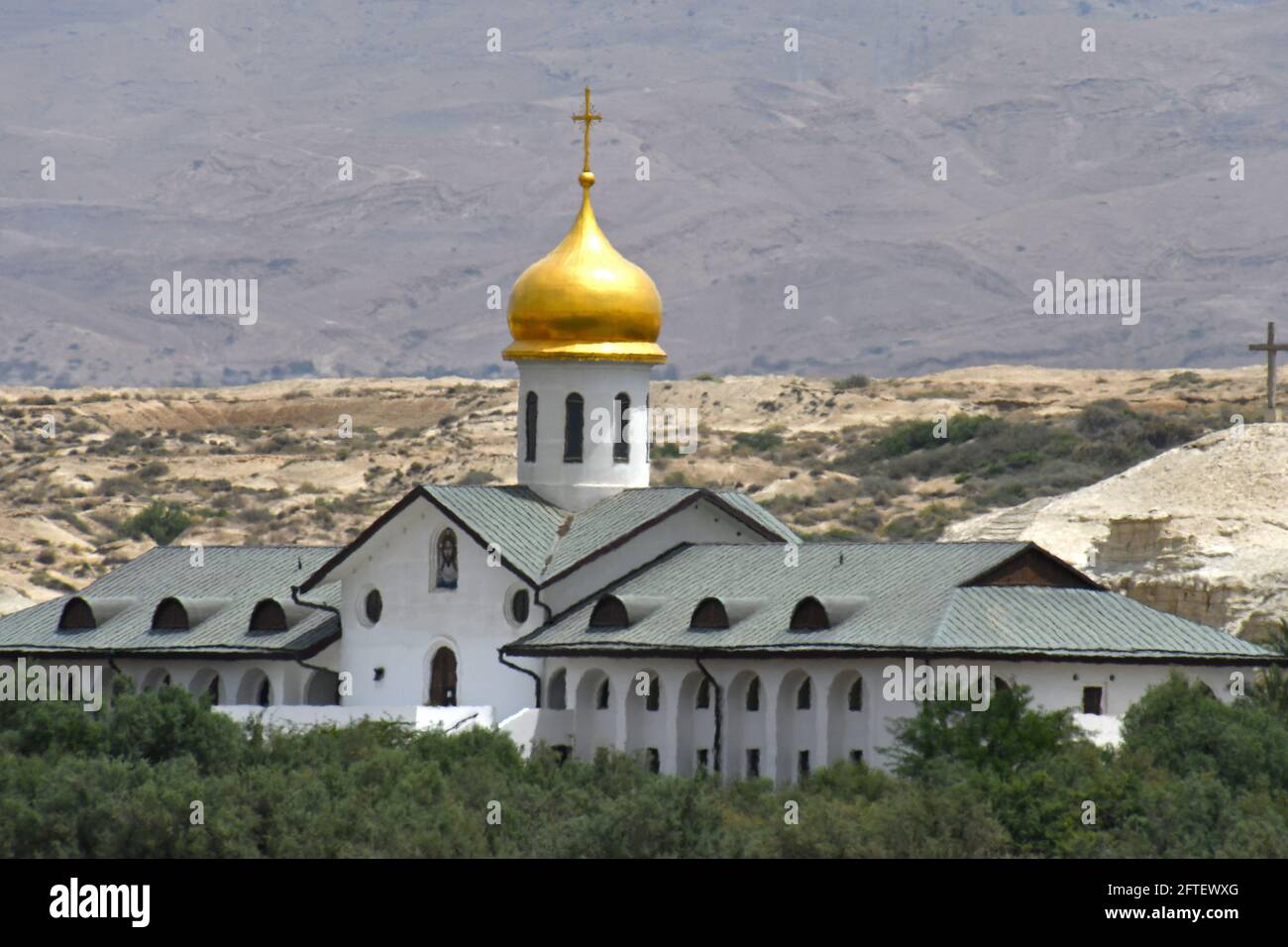 Résidence du pèlerin russe - Qasr al Yahud Banque D'Images