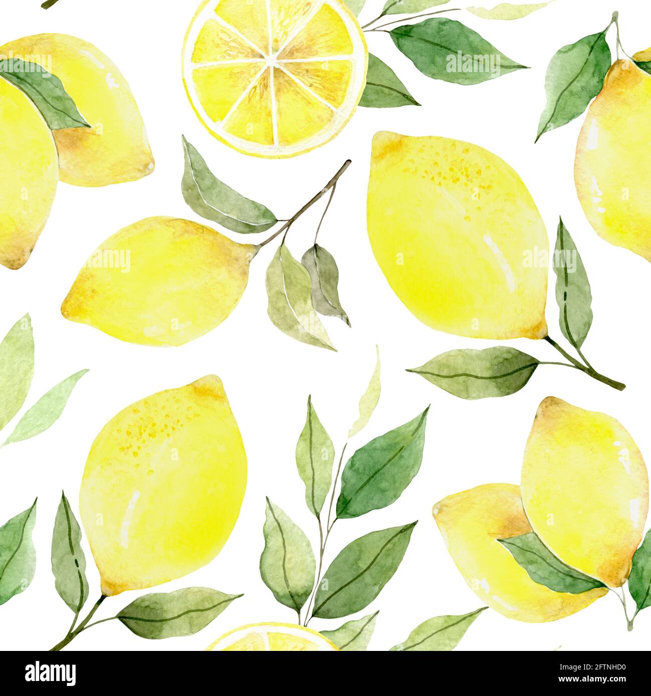 Marque-page aquarelle - Citron – latelierdepiou