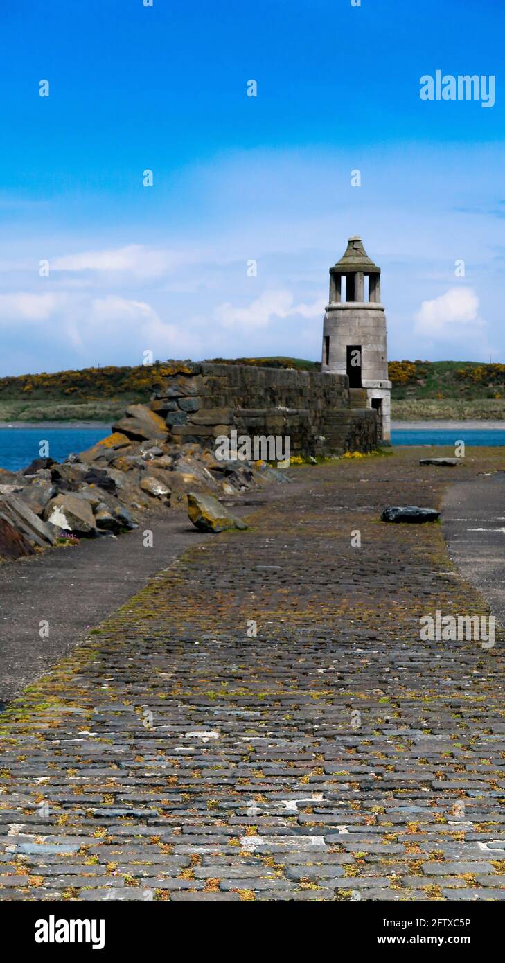 Port Logan Rhins de Galloway Wigtownshire Banque D'Images