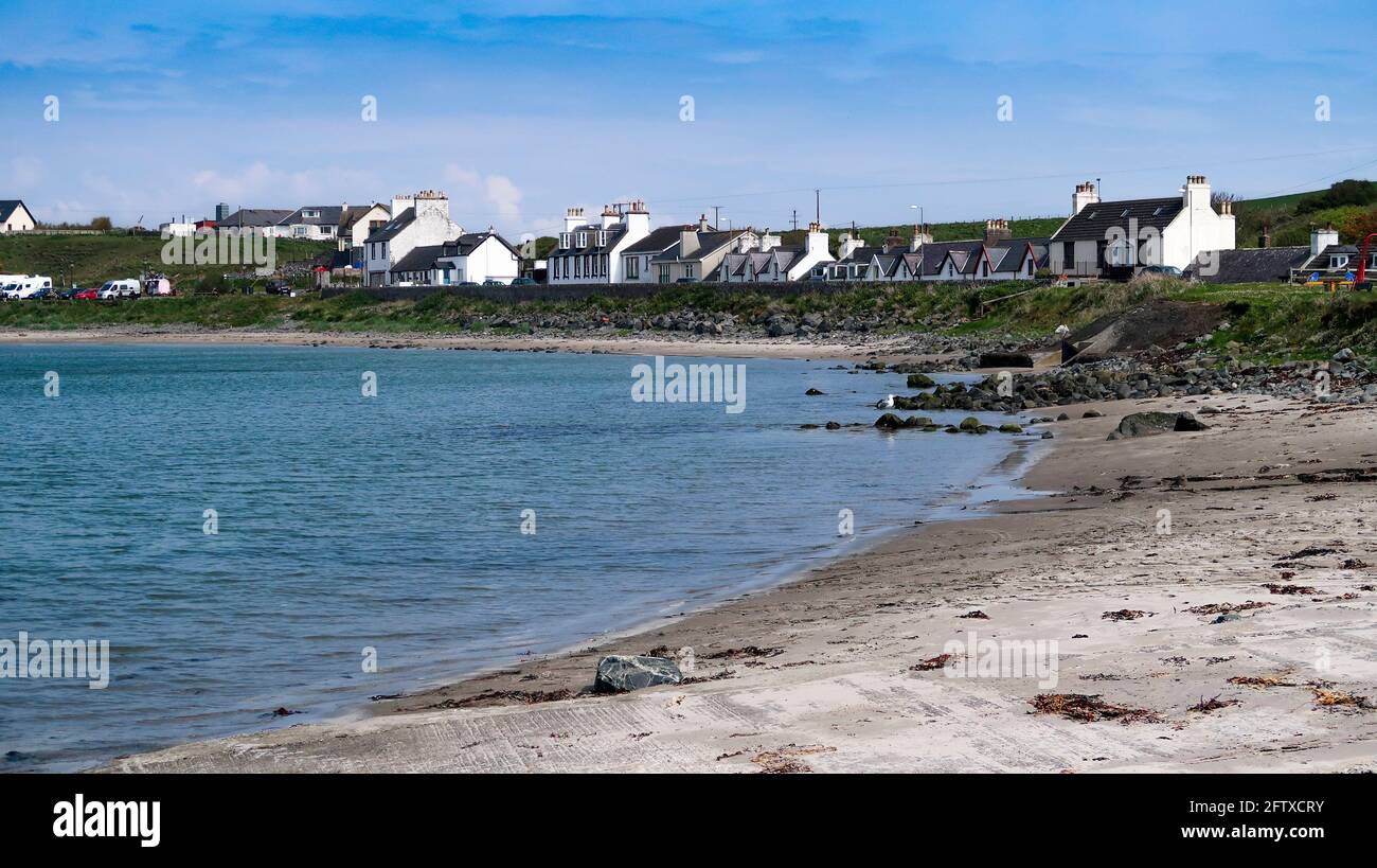 Port Logan Rhins de Galloway Wigtownshire Banque D'Images