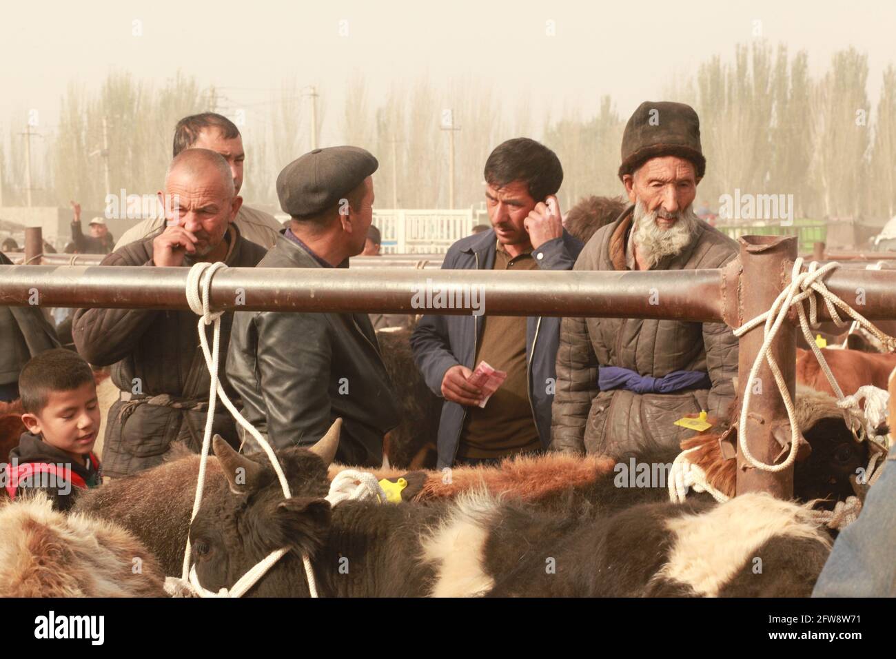 Kashgar, Sinkiang, République populaire de Chine, 2019 Banque D'Images