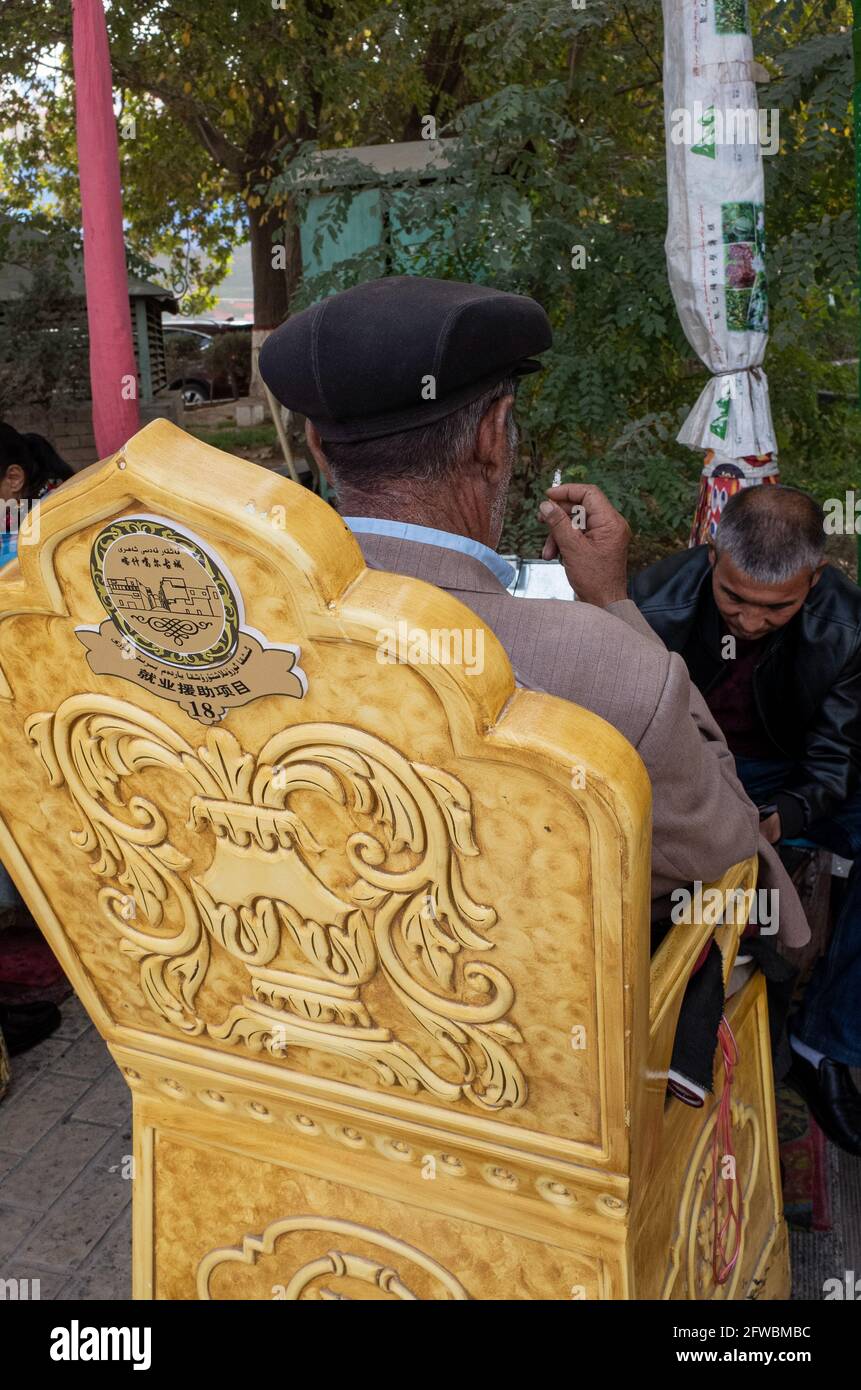 Kashgar, Sinkiang, République populaire de Chine, 2019 Banque D'Images