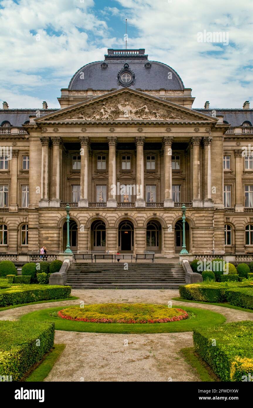 Palais royal, Bruxelles, Belgique Banque D'Images