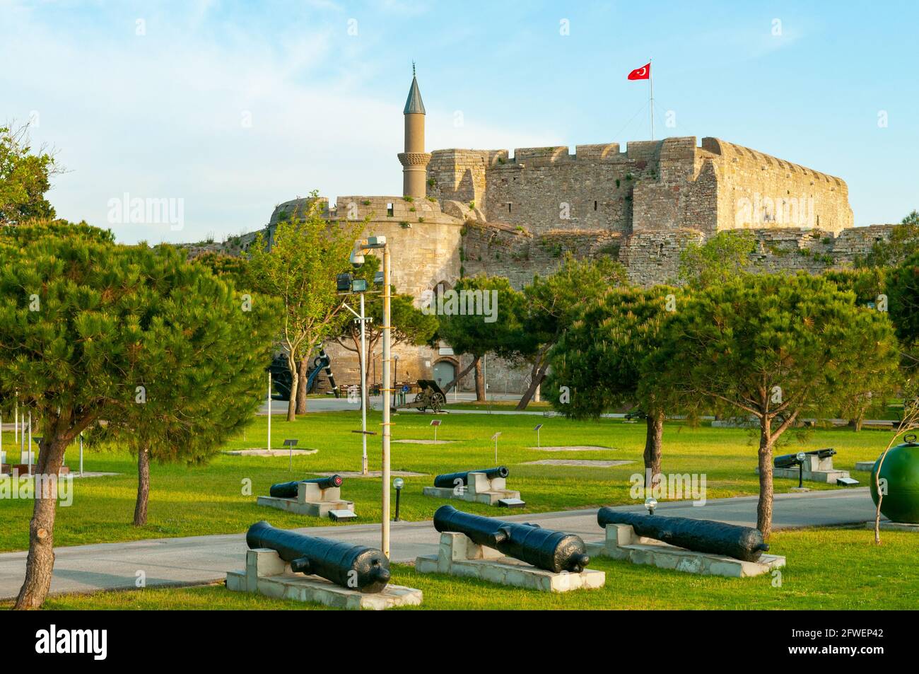 La forteresse de Kale, Canakkale, Turquie Banque D'Images