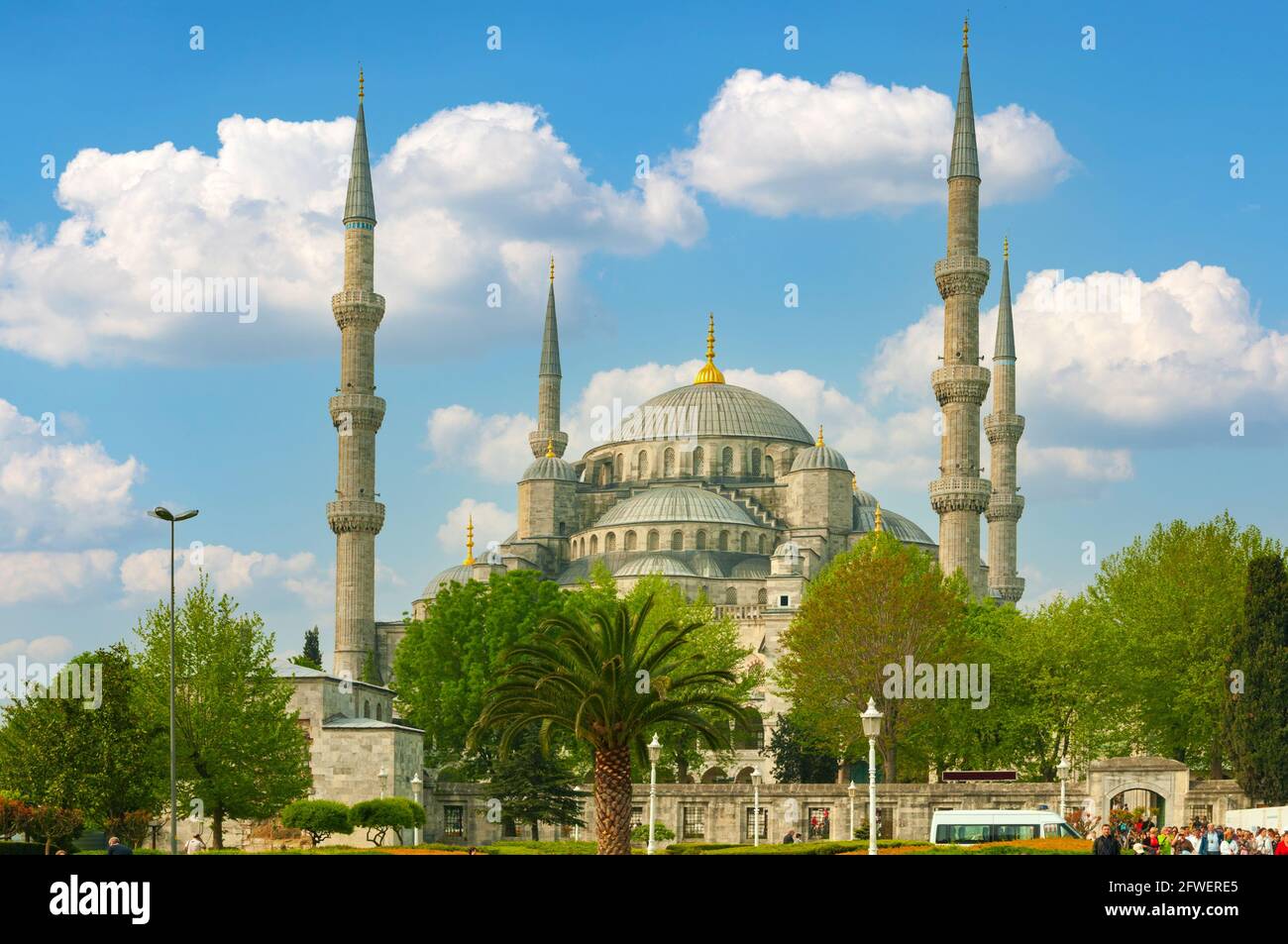 La Mosquée Bleue, Sultanahmet, Istanbul, Turquie Banque D'Images