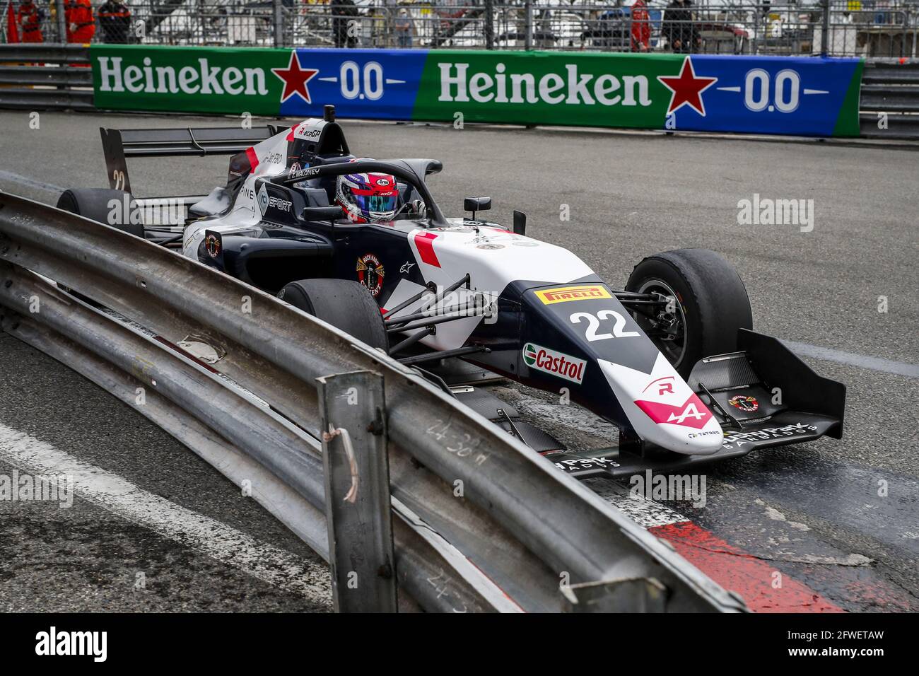 22 MALONEY Zane, R-ace GP, action lors du 3ème tour du Championnat régional d'Europe de Formule 2021 par Alpine à Monaco, du 21 au 23 mai 2021 - photo Florent Gooden / DPPI / LiveMedia Banque D'Images