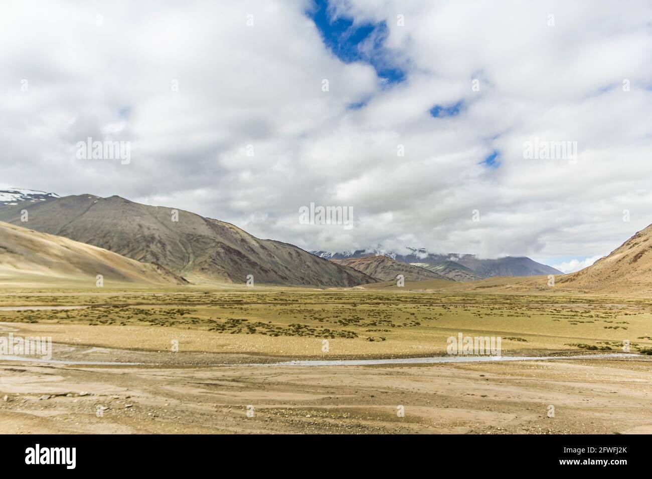 Vues diverses sur l'autoroute Manali Leh Banque D'Images