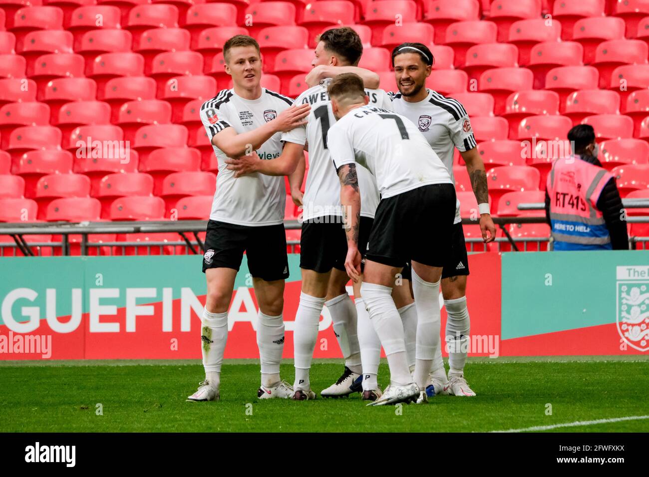 Londres, Royaume-Uni. 22 mai 2021 - Londres, Royaume-Uni: Hereford FC prendre AFC Hornchurch dans la finale FA Trophy. Crédit: Thomas Jackson crédit: Thomas Jackson/Alamy Live News Banque D'Images