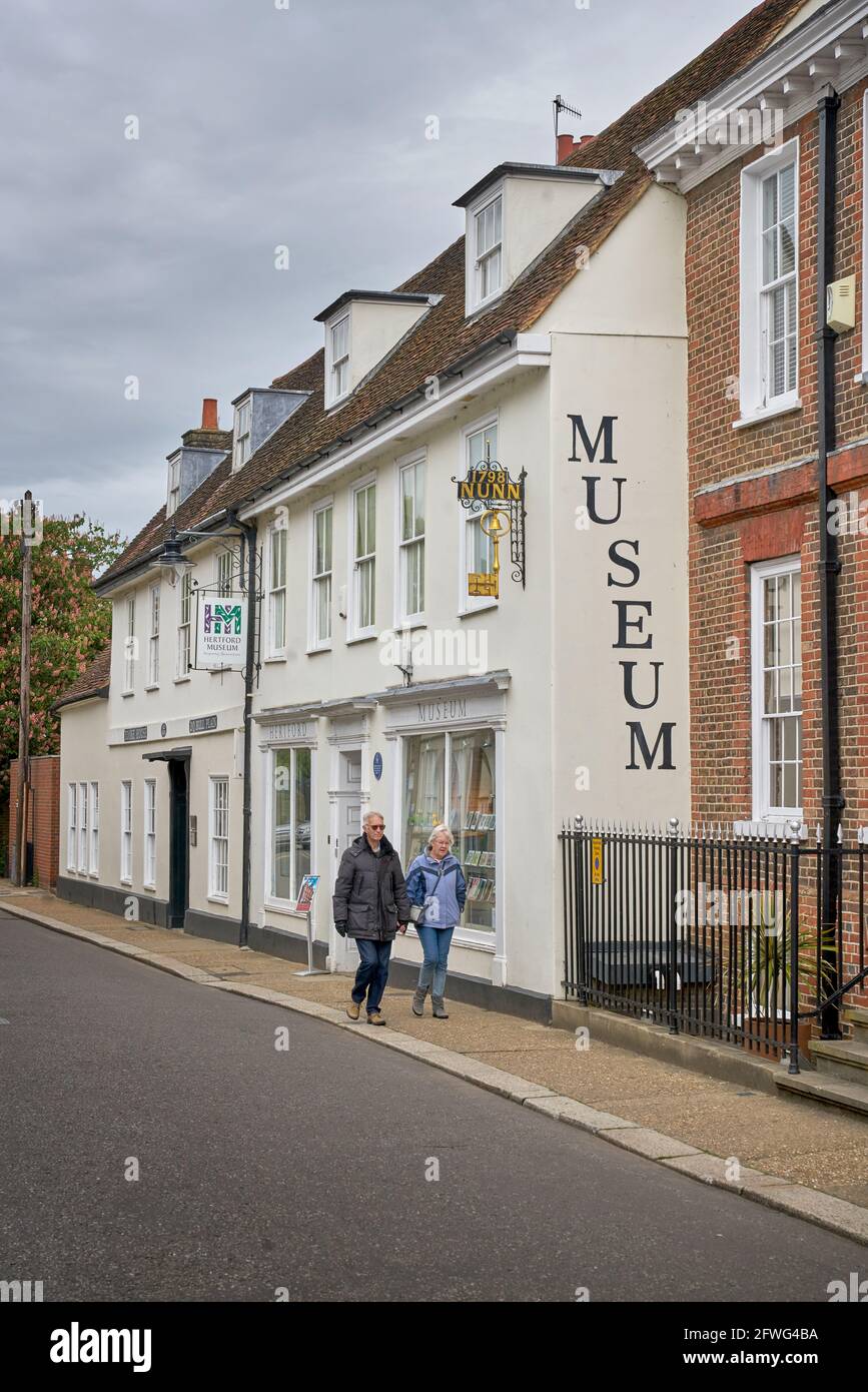musée à hertford, angleterre Banque D'Images