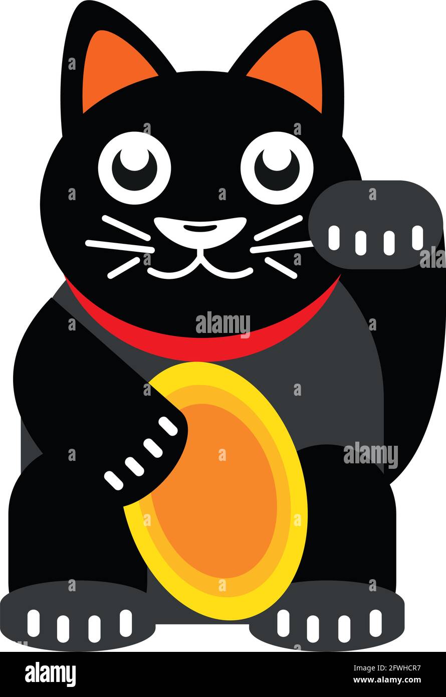 Chat Chanceux Chinois Image Vectorielle Stock Alamy Chat Chanceux Chinois Image Vectorielle Stock Alamy