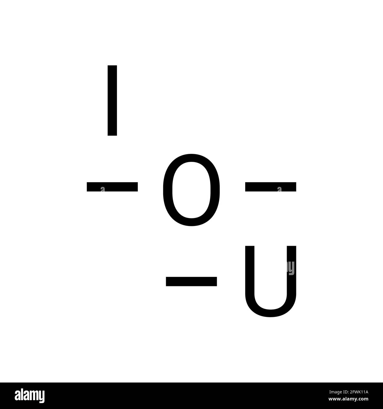 Je t'aime. Composition vectorielle dans un style de police minimaliste Illustration de Vecteur
