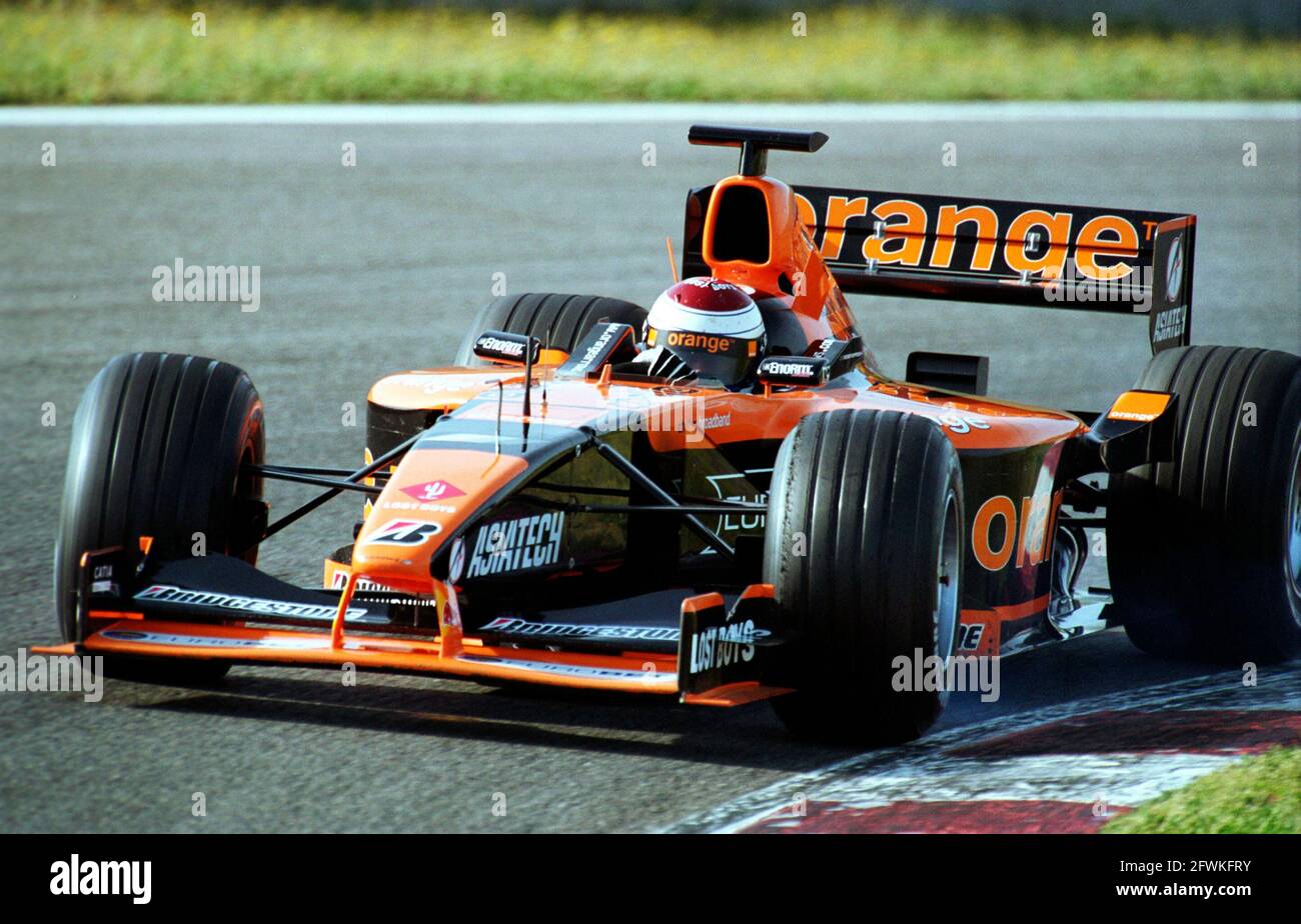 Jos VERSTAPPEN, Arrows pendant les sessions d'essais de Formule 1 sur le circuit de Catalunya à Montmelo près de Barcelone, Espagne en mars 2001 Banque D'Images