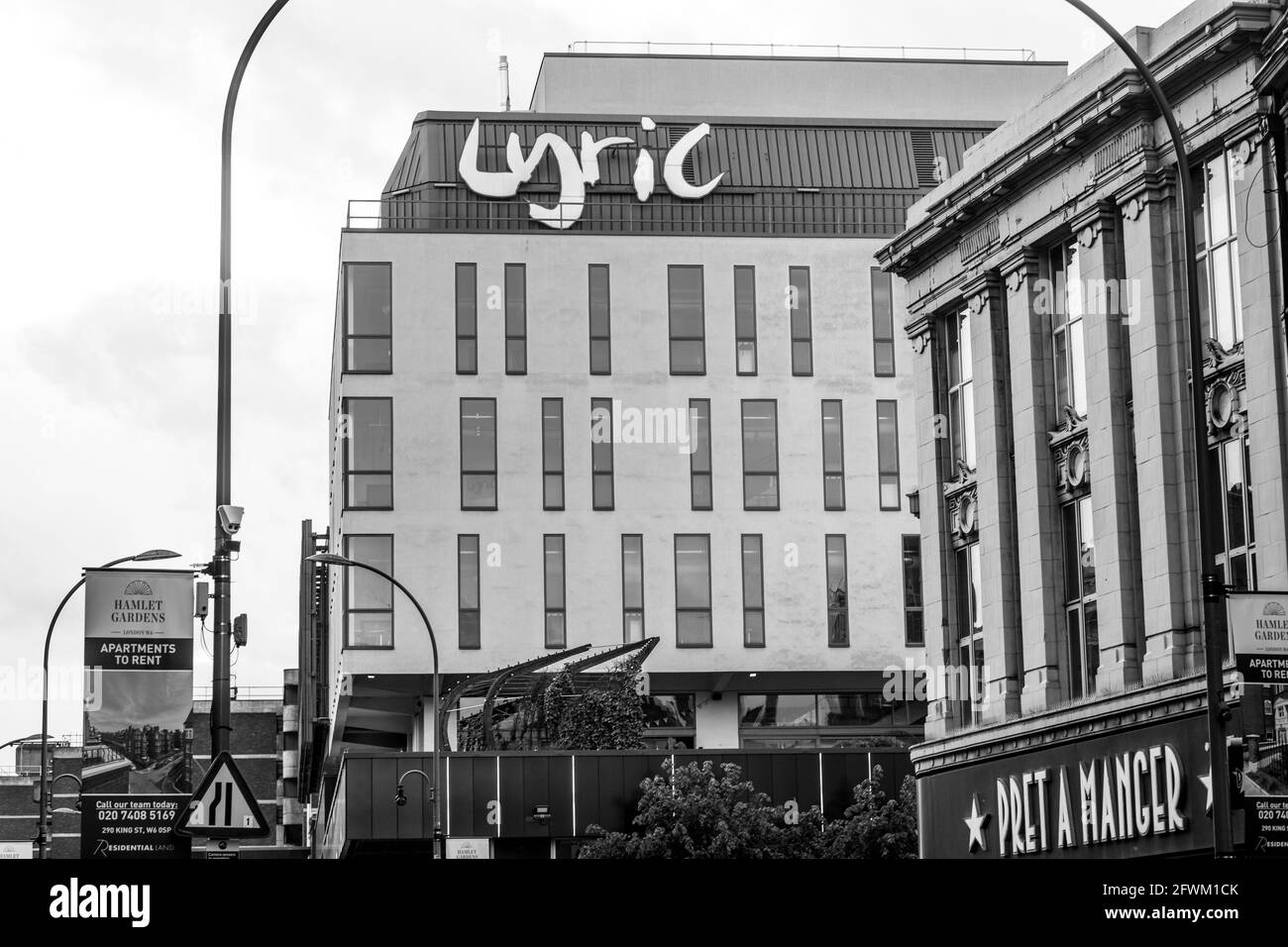 London Hammersmith et The Lyric Banque D'Images