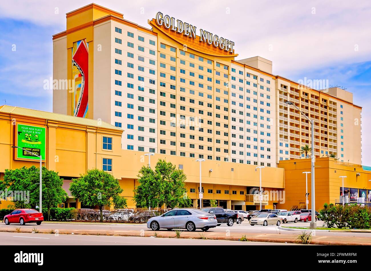 Golden Nugget Casino est photographié, le 22 mai 2021, à Biloxi, Mississippi. Banque D'Images