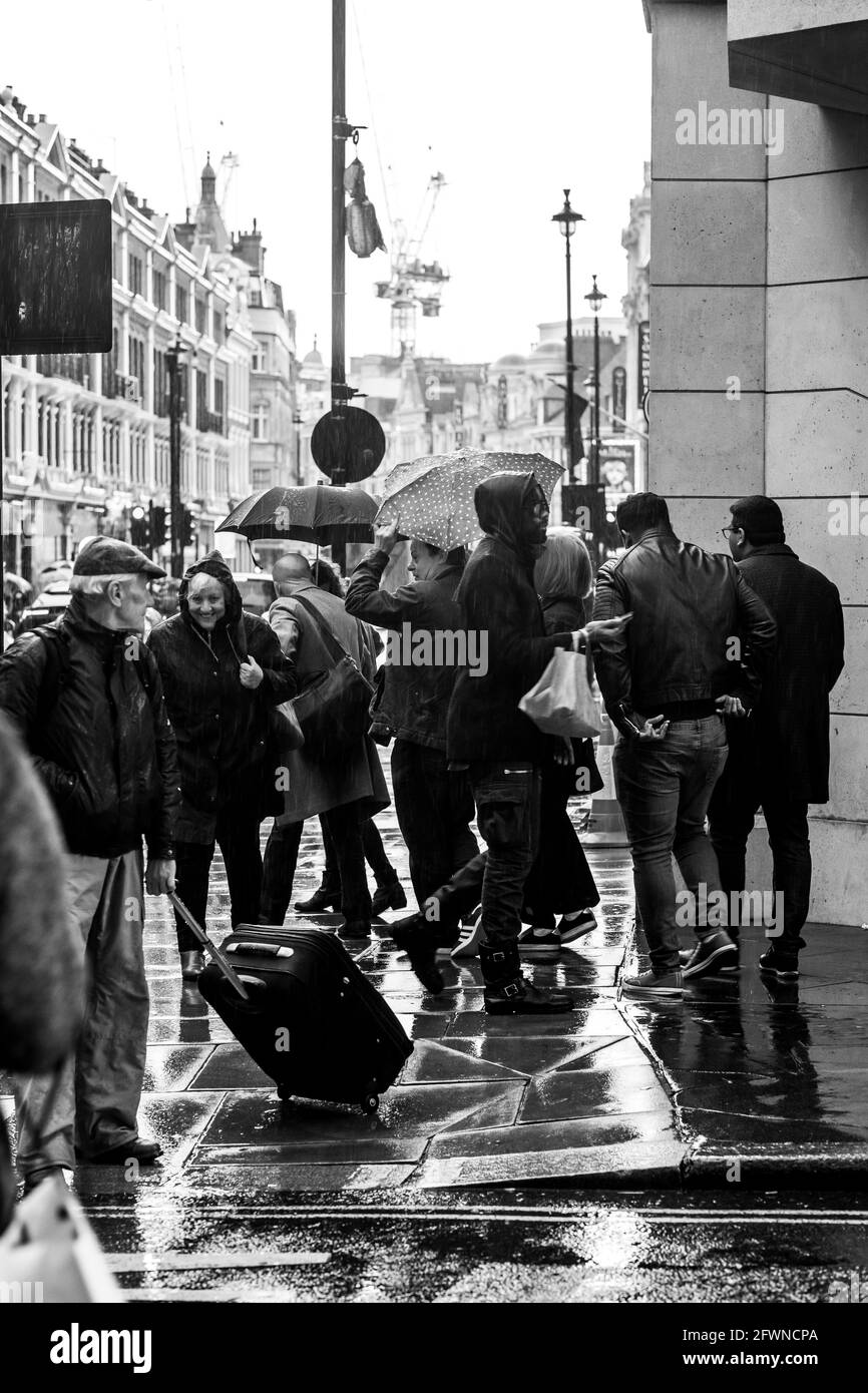 Londres The West End et Soho Banque D'Images