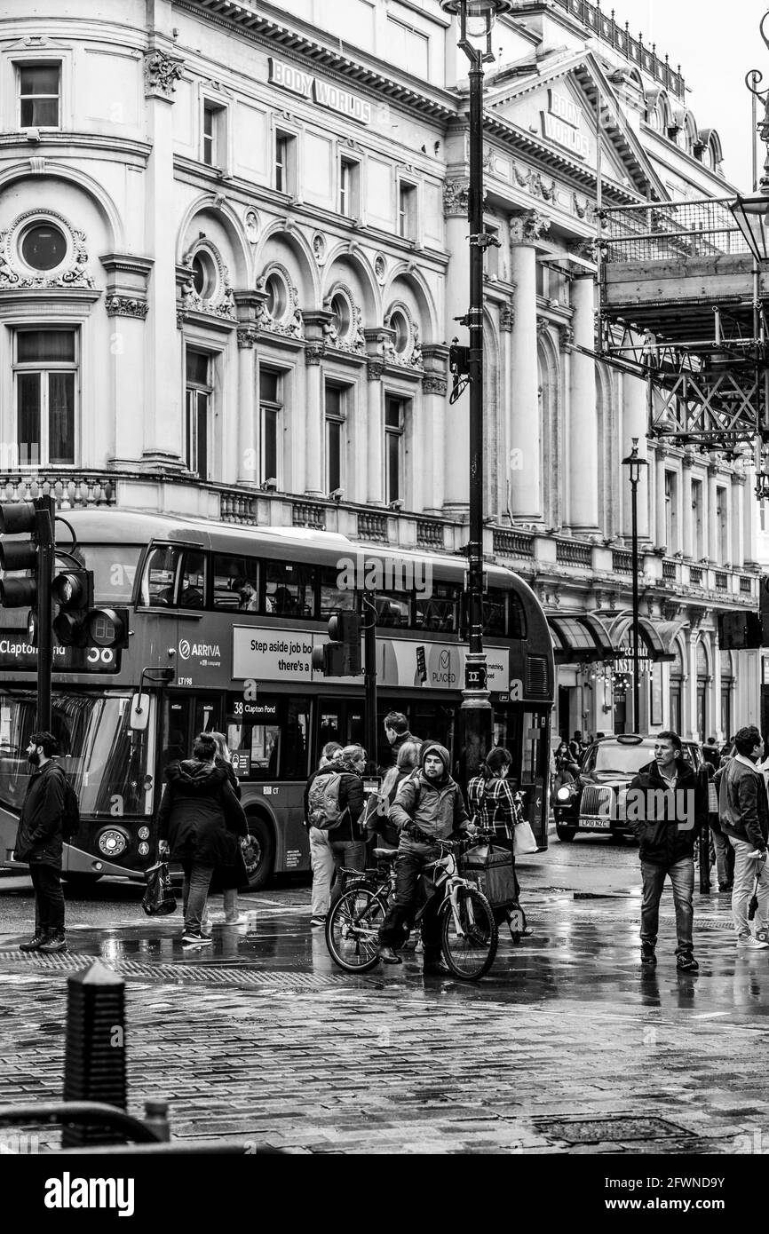 Londres The West End et Soho Banque D'Images