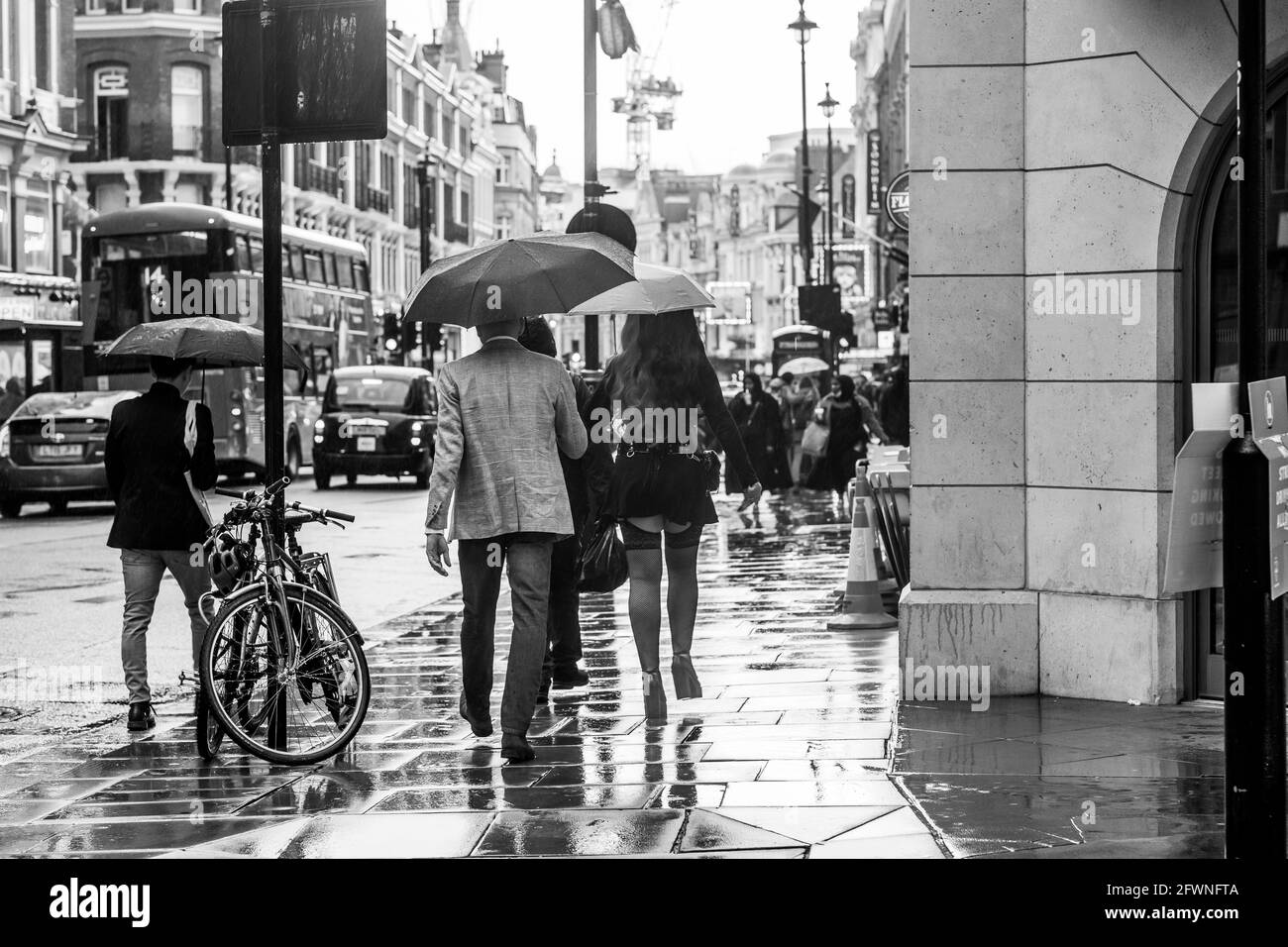 Londres The West End et Soho Banque D'Images