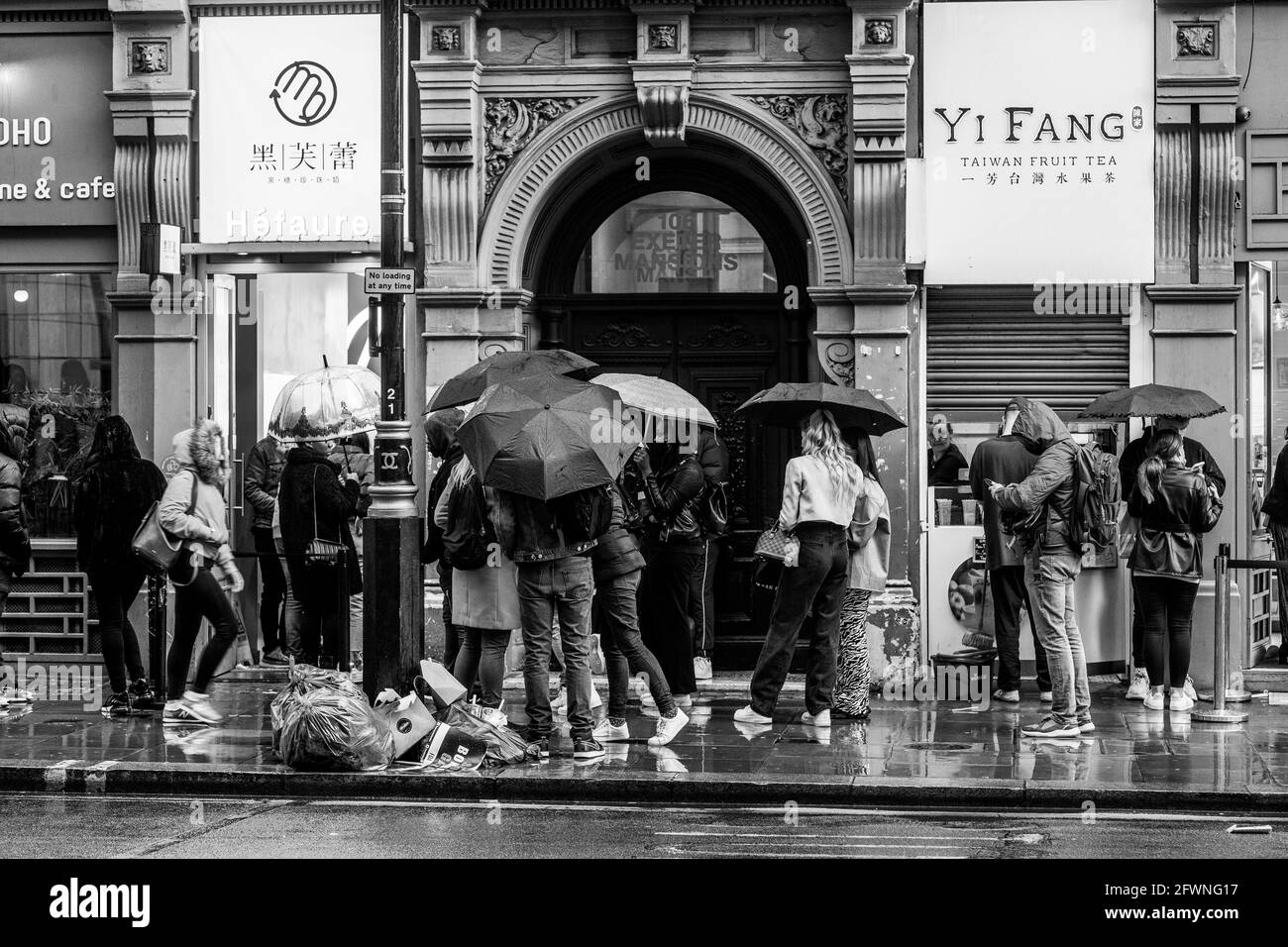 Londres The West End et Soho Banque D'Images