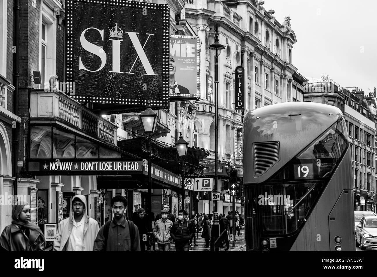 Londres The West End et Soho Banque D'Images