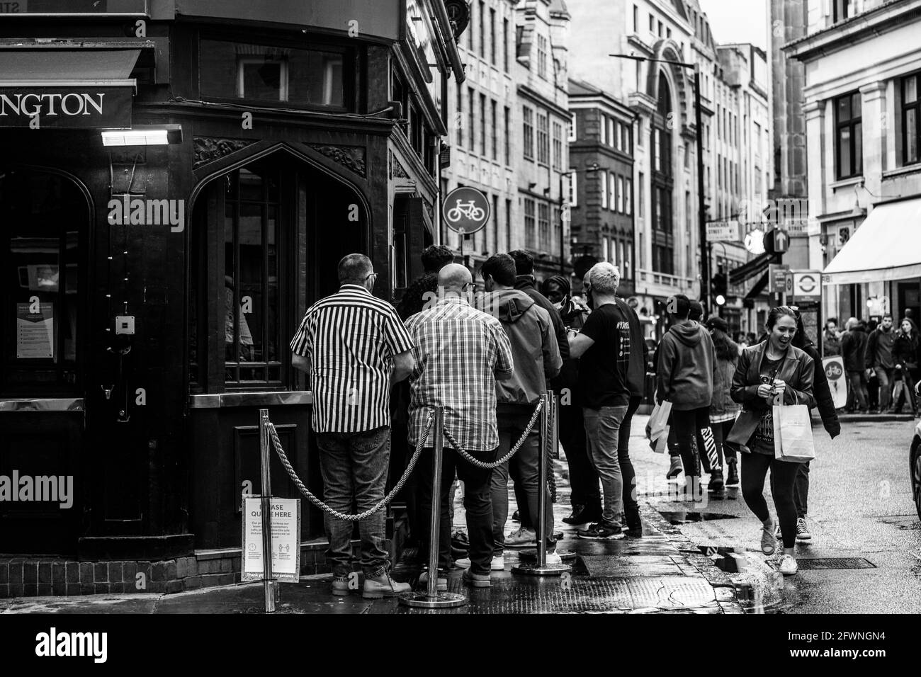 Londres The West End et Soho Banque D'Images