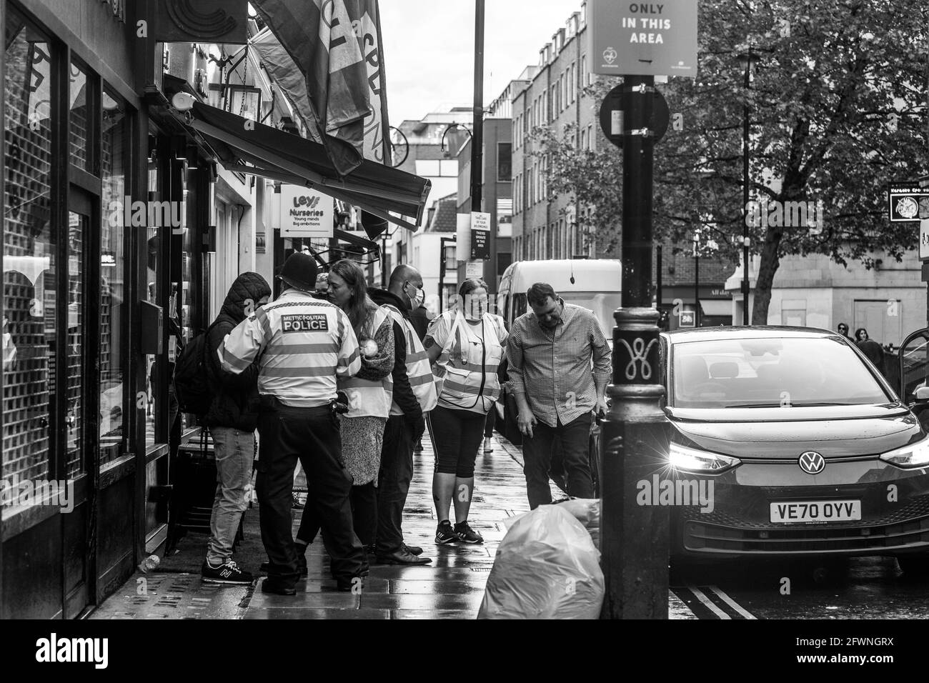 Londres The West End et Soho Banque D'Images