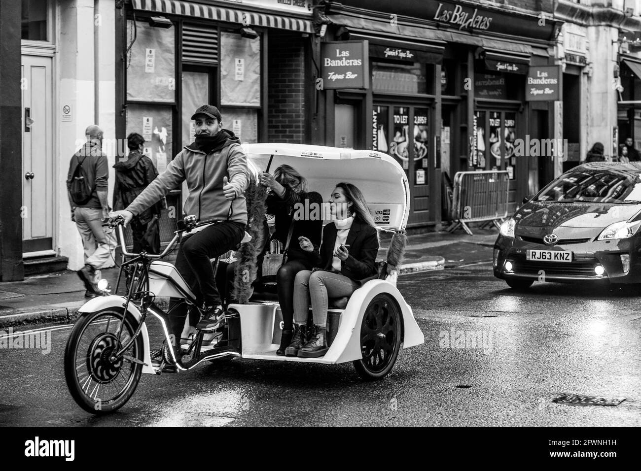 Londres The West End et Soho Banque D'Images