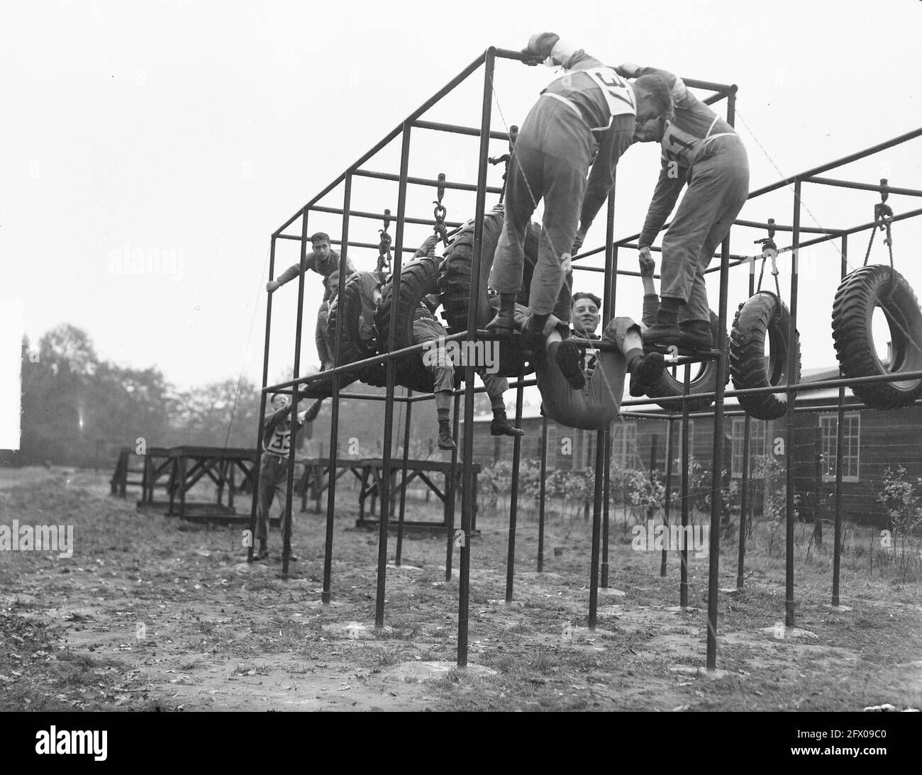 Centre de sélection Amersfoort Royal Netherlands Army for officiers and NCO, 10 novembre 1950, OFFICIERS, NCO, Pays-Bas, Agence de presse du XXe siècle photo, nouvelles à retenir, documentaire, photographie historique 1945-1990, histoires visuelles, L'histoire humaine du XXe siècle, immortaliser des moments dans le temps Banque D'Images