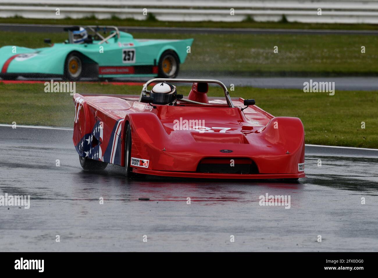 Will Schryver, Royale RP37, Thundersports, Club de voitures de sport historique, HSCC, International Trophy Meeting, circuit du Grand Prix de Silverstone, Northamptonsh Banque D'Images