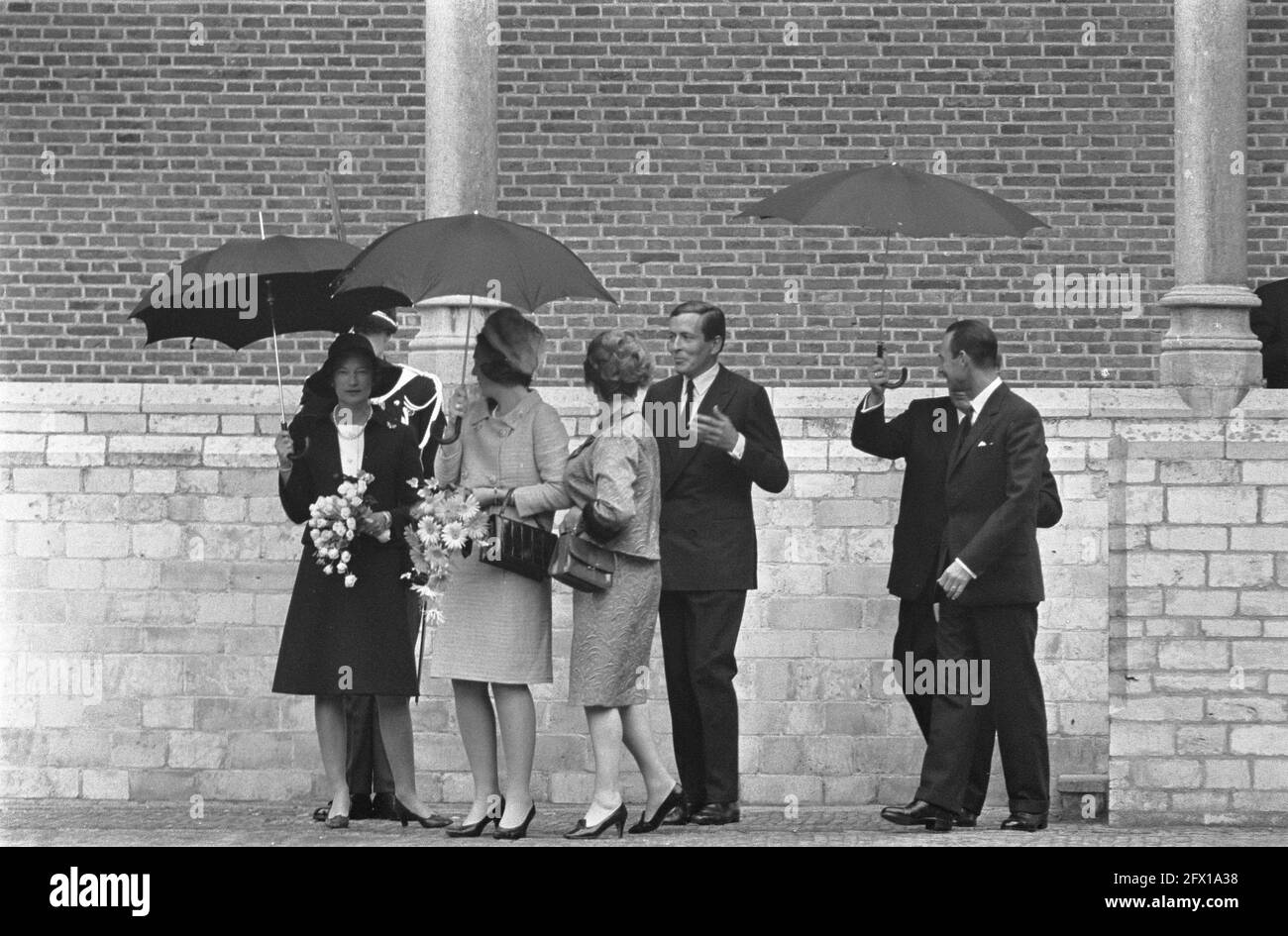 Visite royale à Zeeland, 14 septembre 1967, visites, princes, Princesses, pays-Bas, agence de presse du XXe siècle photo, news to remember, documentaire, photographie historique 1945-1990, histoires visuelles, L'histoire humaine du XXe siècle, immortaliser des moments dans le temps Banque D'Images