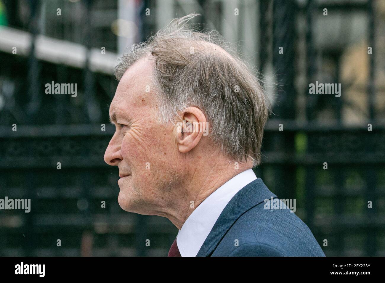WESTMINSTER LONDRES 25 mai 2021.Sir David Amess, député conservateur de Southend-Ouest, Essex.Le député de David Amess a été mortellement poignardé lors de la chirurgie de sa circonscription à Leigh-on-Sea le 15 octobre 2021.Credit amer ghazzal/Alamy Live News Banque D'Images