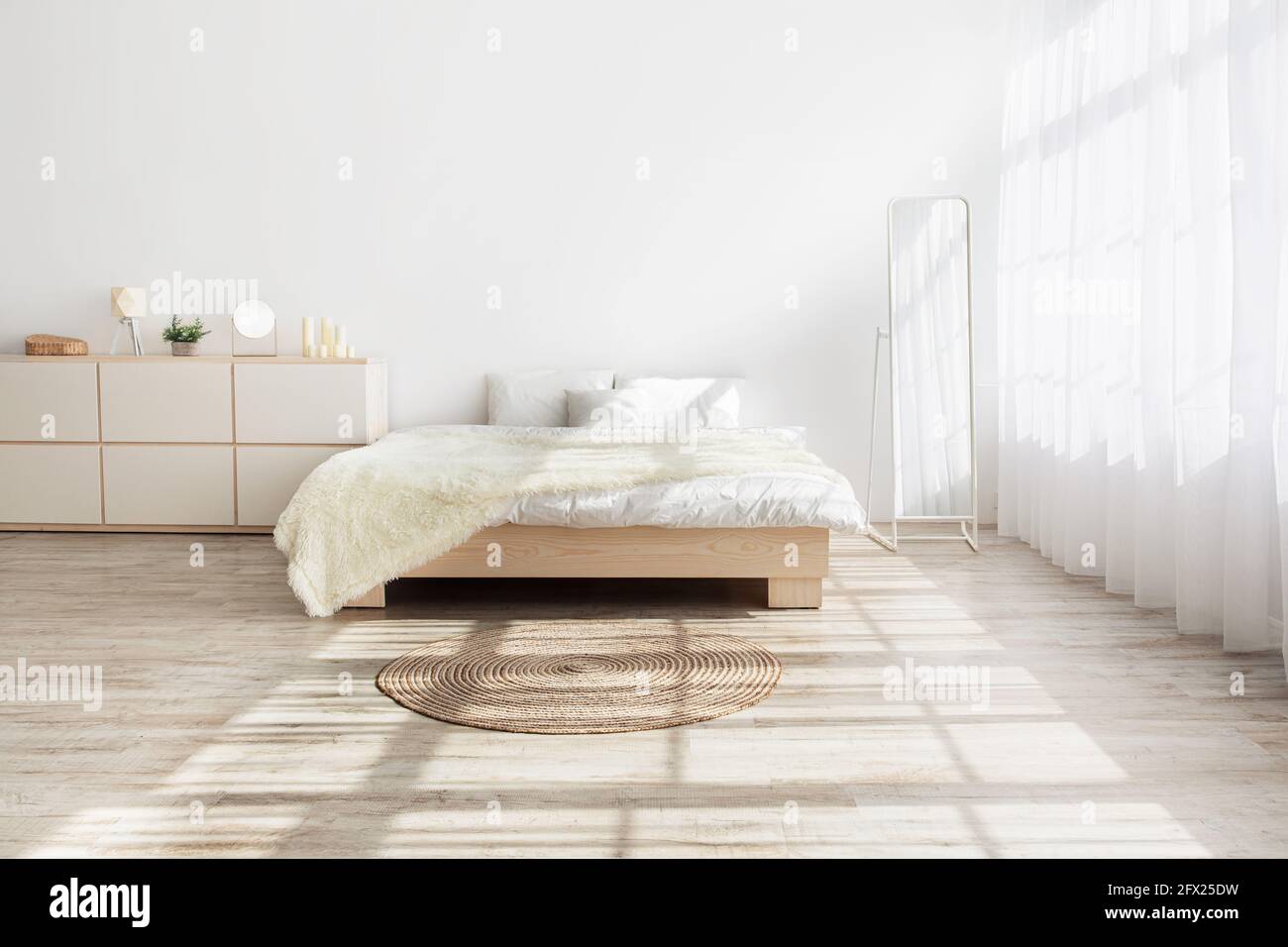 Idées pour le design de la maison, le minimalisme et l'intérieur du matin Banque D'Images