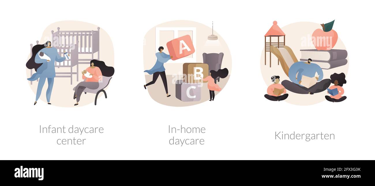 Enfants résumé concept illustrations vectorielles. Illustration de Vecteur