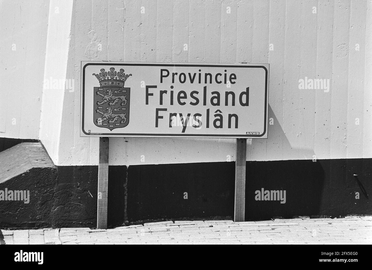 Frise fryslan Banque d'images noir et blanc Alamy