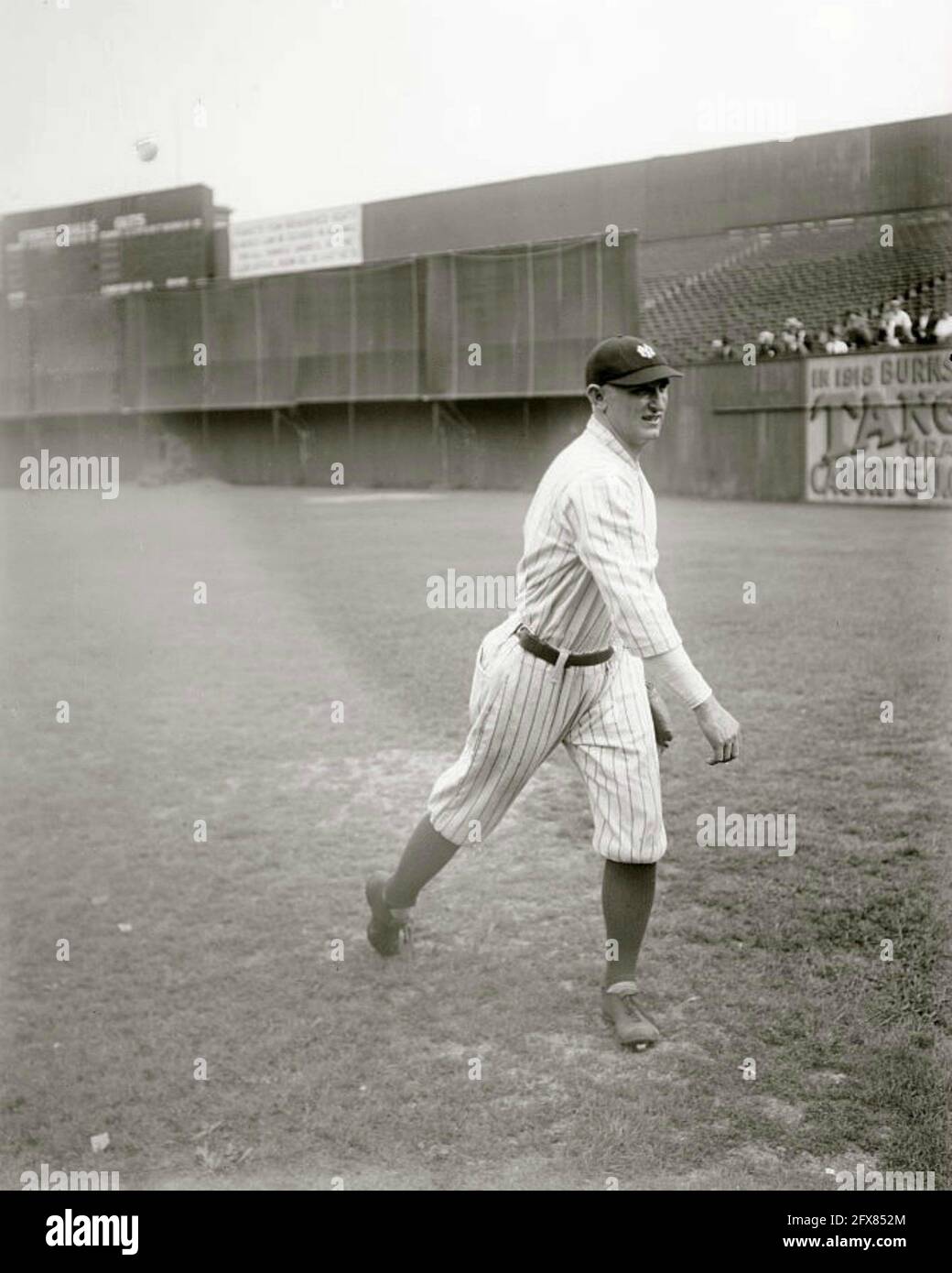 Carl Mays, Yankees de New York 1922. Banque D'Images