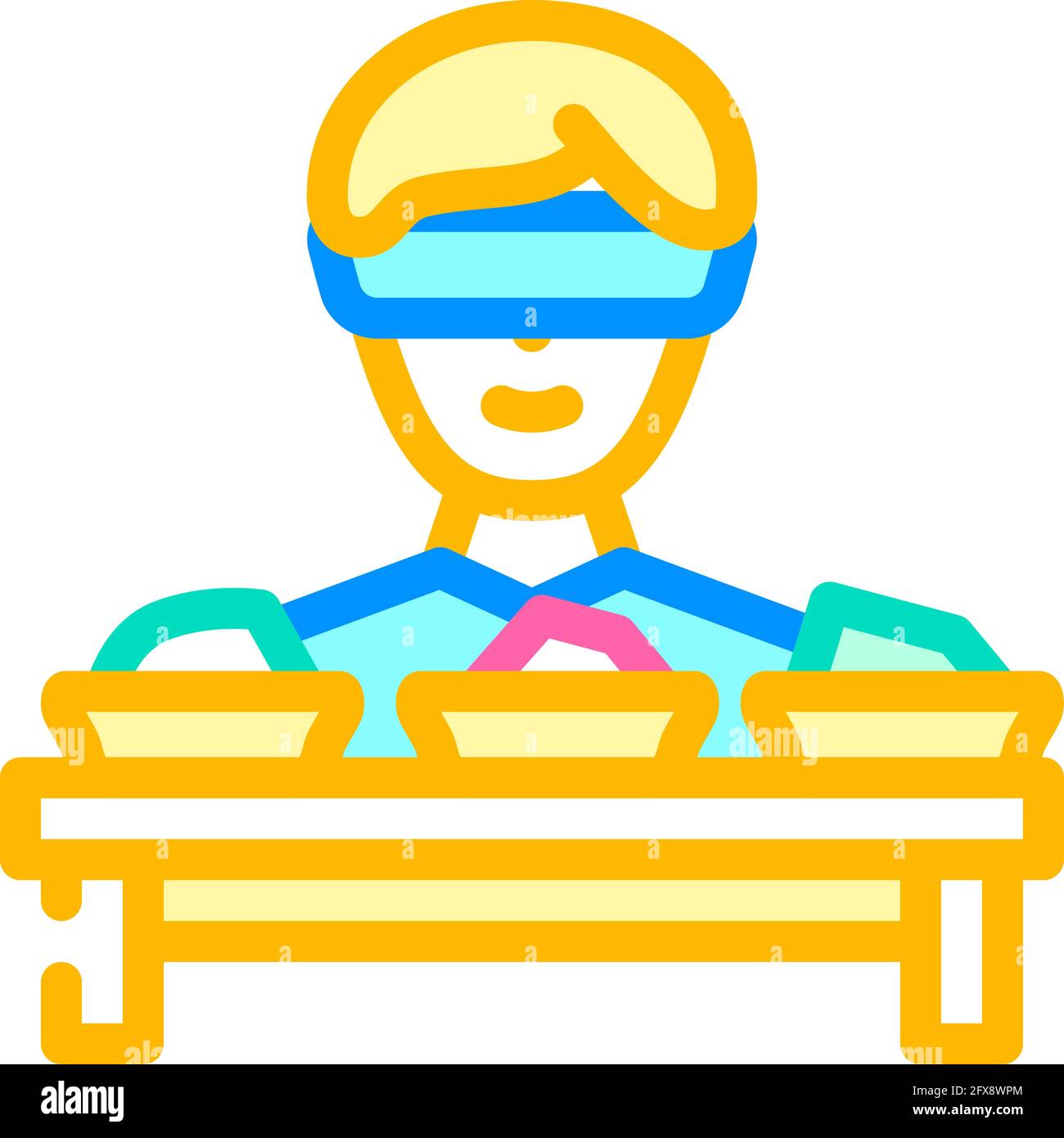 Carte pour aveugle Banque d'images vectorielles Alamy