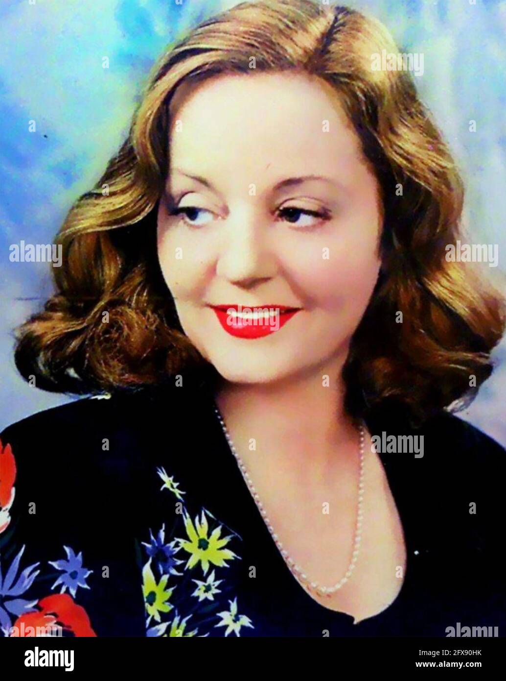 TALLULAH BANKHEAD (1902-1968) actrice américaine vers 1940 Banque D'Images
