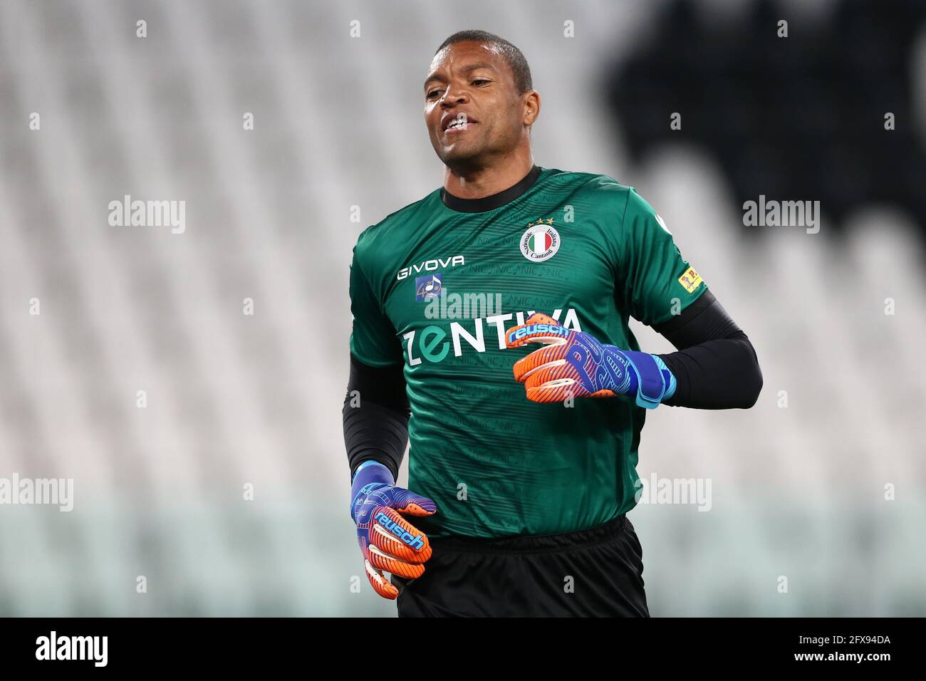 Turin, Italie, le 25 mai 2021. Nelson Dida lors du match des Charity au stade Allianz de Turin. Le crédit photo devrait se lire: Jonathan Moscrop / Sportimage Banque D'Images