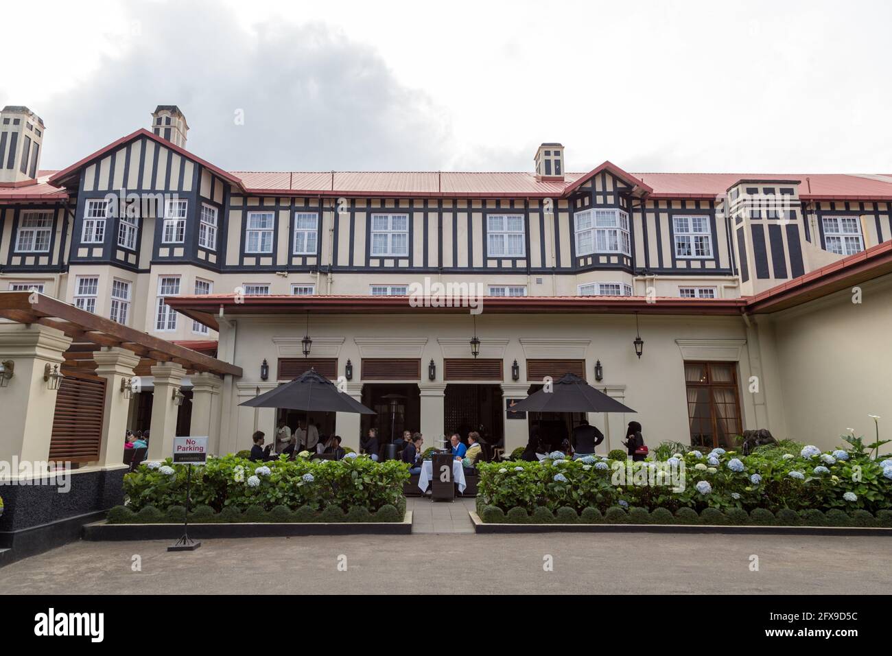 Le Grand Hôtel à Nuwara Eliya, Sri Lanka Banque D'Images