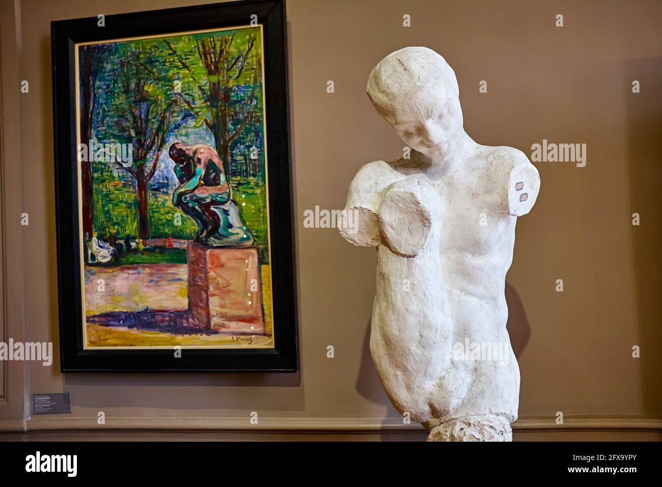 France, Paris, Musée Rodin, Polyphemus Banque D'Images