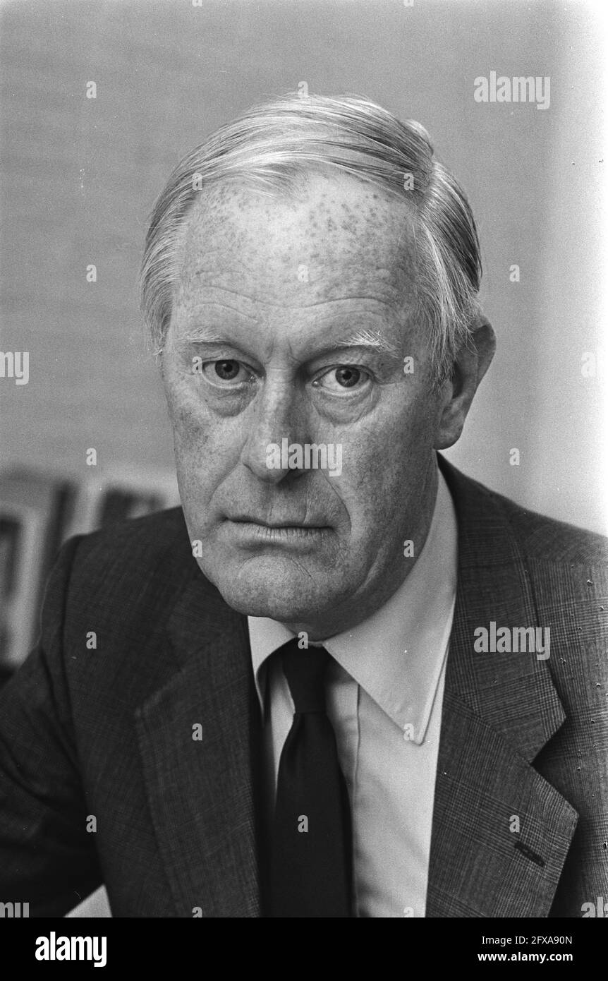 Directeur Krijnen du Service de transfusion sanguine, 3 septembre 1979, directeurs, portraits, Pays-Bas, Agence de presse du XXe siècle photo, nouvelles à retenir, documentaire, photographie historique 1945-1990, histoires visuelles, L'histoire humaine du XXe siècle, immortaliser des moments dans le temps Banque D'Images