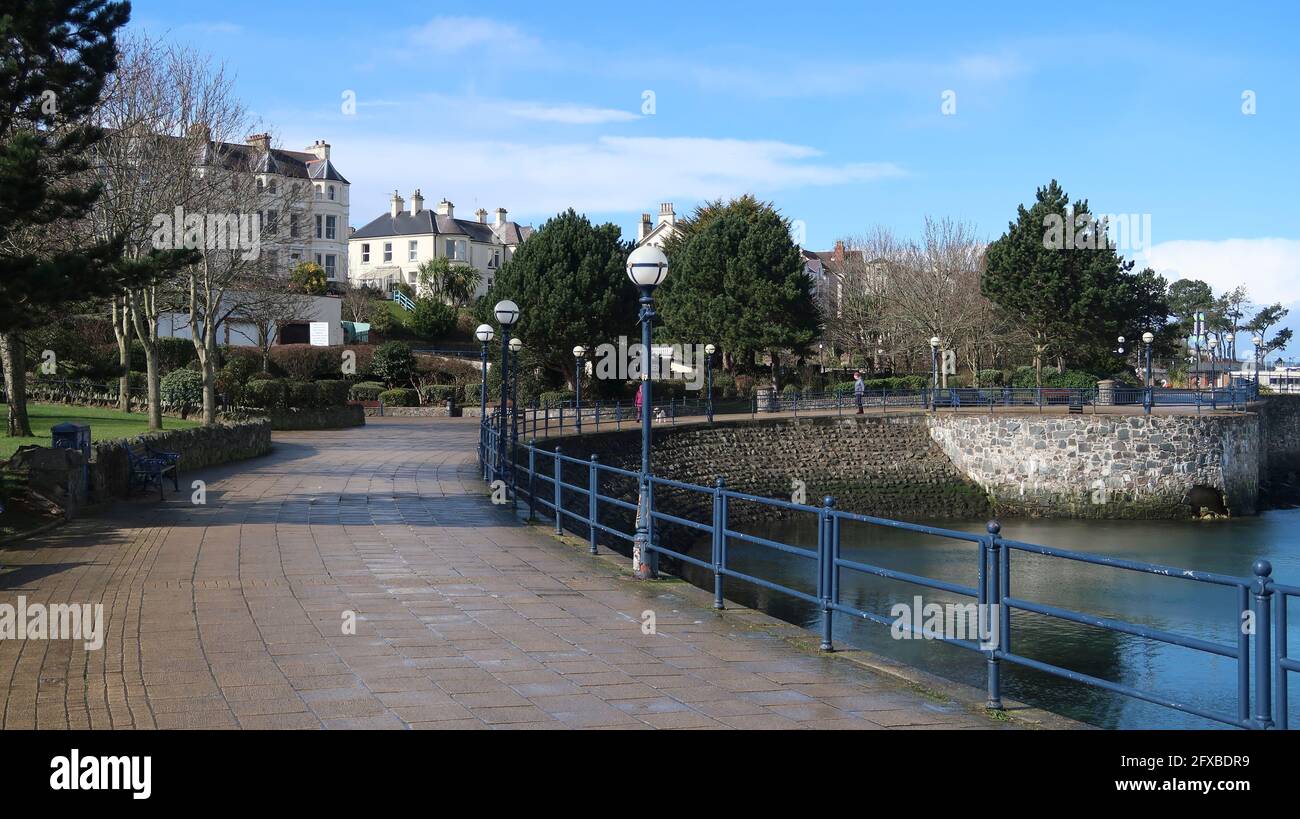Port de plaisance de Bangor Northern Ireland, Co Banque D'Images