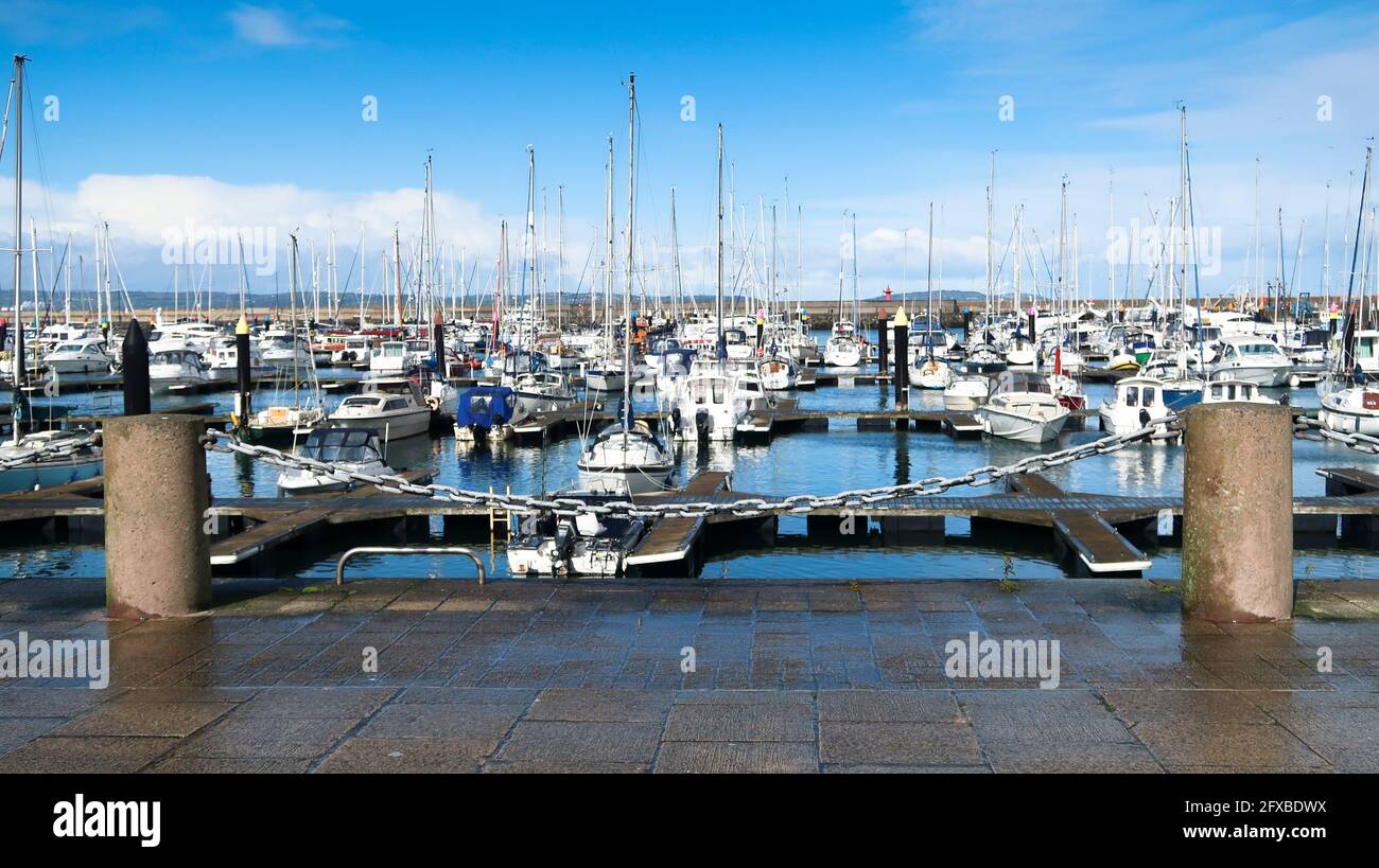 Port de plaisance de Bangor Northern Ireland, Co Banque D'Images