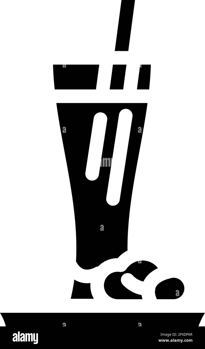 drapeau espagne glyphe icône illustration vectorielle Illustration de Vecteur