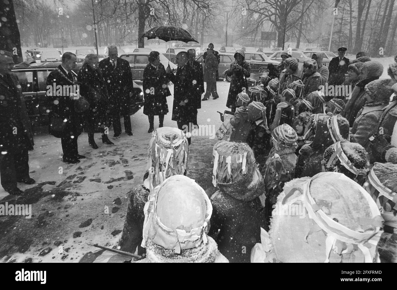 La reine Juliana visite l'Institut central de recherche sur la nutrition (CIVO-TNO) en Zeist, 15 février 1979, visites, reines, Pays-Bas, Agence de presse du XXe siècle photo, nouvelles à retenir, documentaire, photographie historique 1945-1990, histoires visuelles, L'histoire humaine du XXe siècle, immortaliser des moments dans le temps Banque D'Images