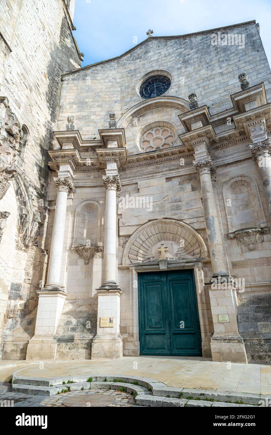 Église Saint-Sauveur à la Rochelle, Charente-Maritime, France côte ouest de l'Atlantique Banque D'Images
