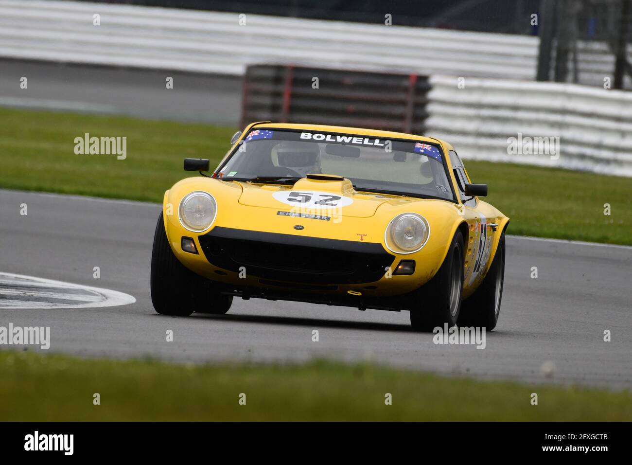 Justin Murphy, Bolwell Nagari, HSCC Historic Road Sports Championships, Historic Sports car Club, HSCC, International Trophy Meeting, Silverstone Gran Banque D'Images