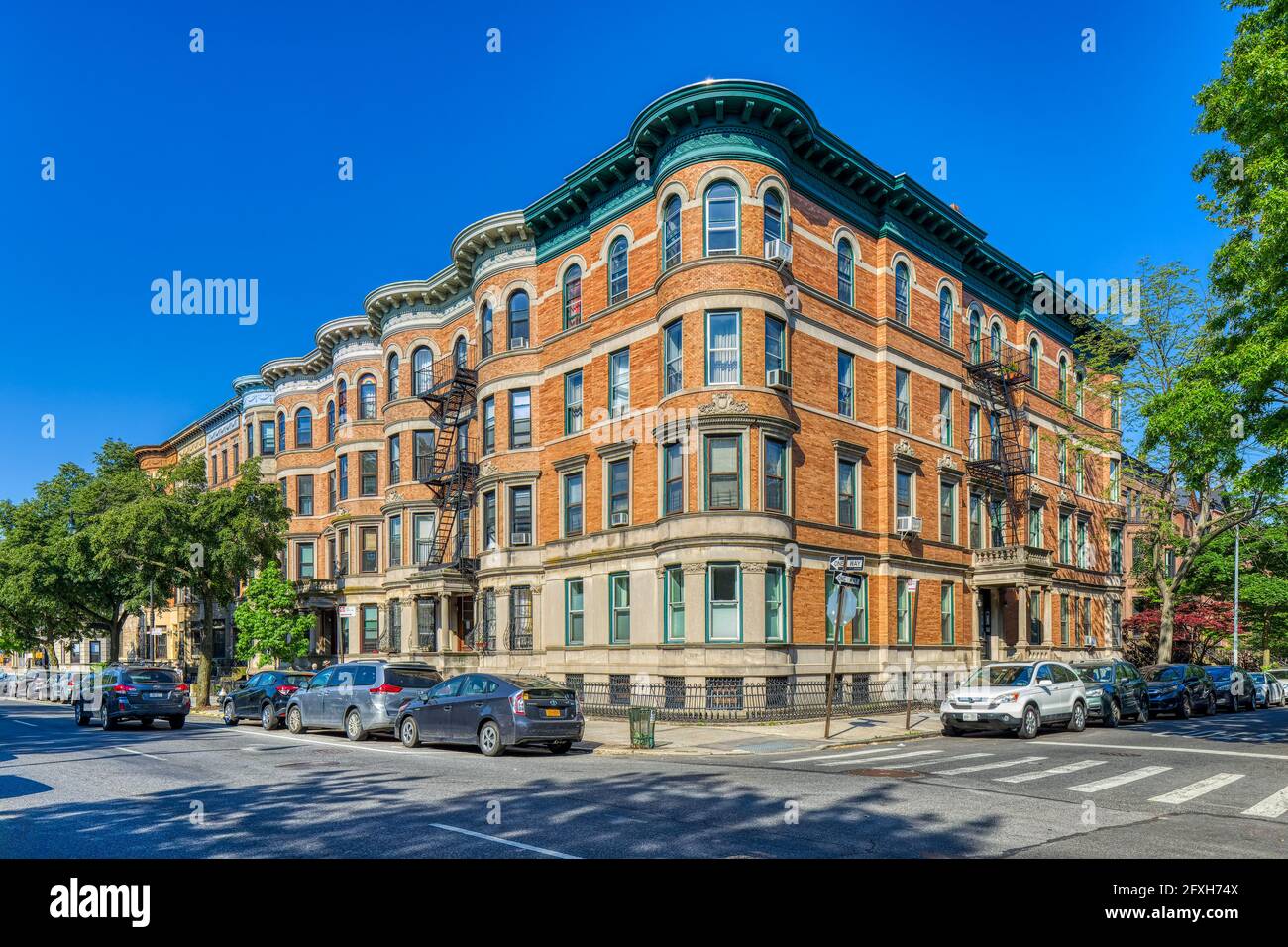 152 Prospect Park West / 698-708 10th Street Banque D'Images