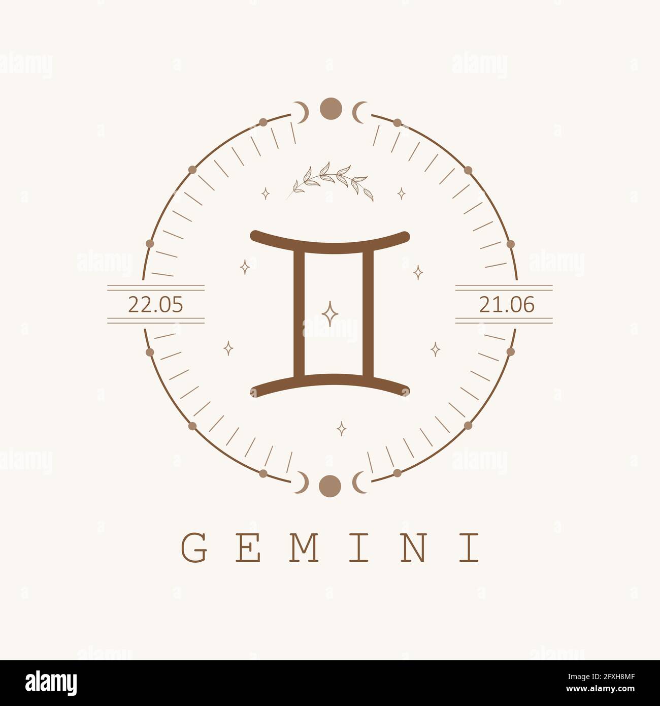 Gemini zodiac sign Banque de photographies et d'images à haute résolution -  Alamy